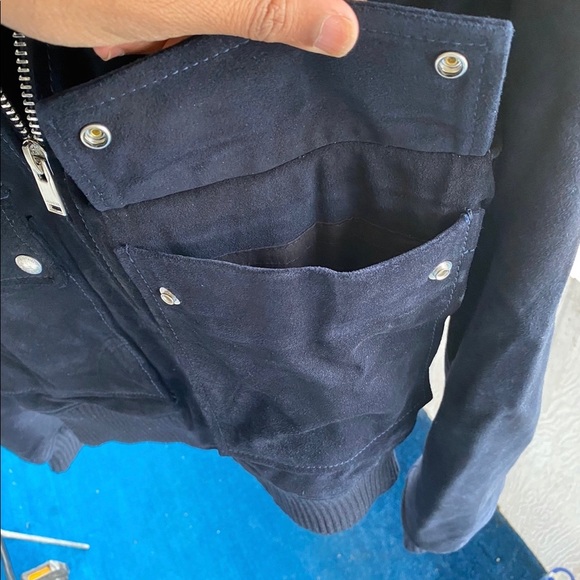 Leonard suede show bomber jacket - Picture 5 of 9